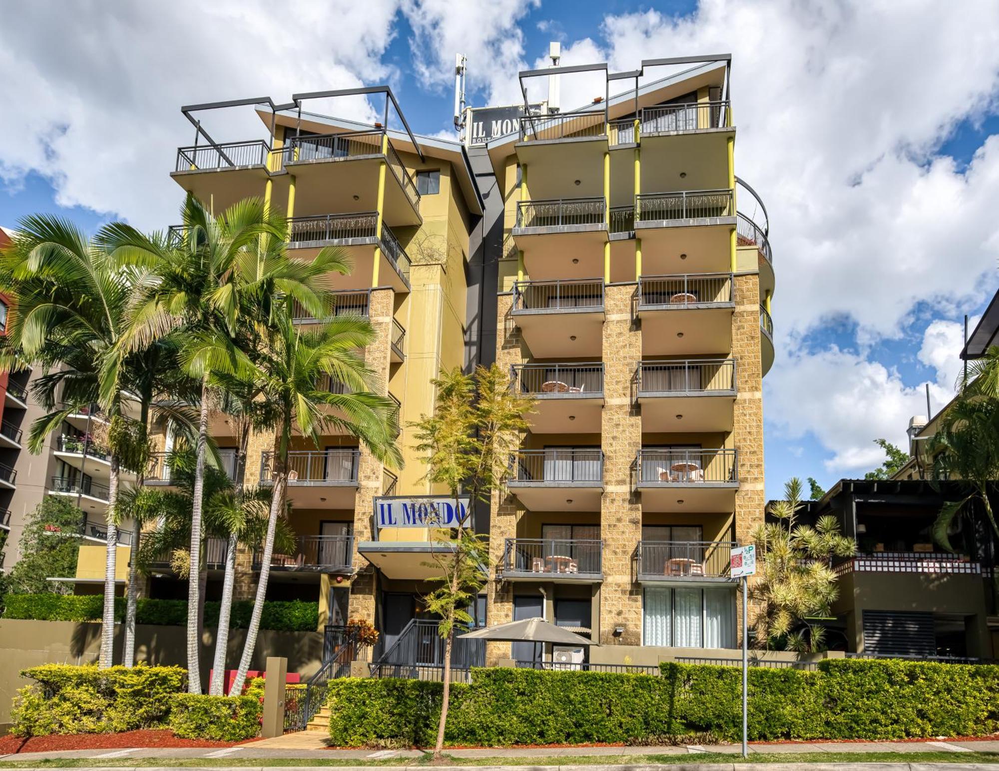 Il Mondo Boutique Hotel Brisbane Exteriör bild