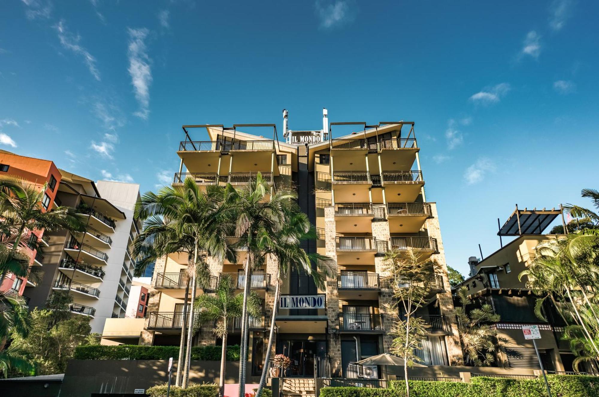 Il Mondo Boutique Hotel Brisbane Exteriör bild